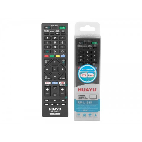 TV pultas Sony RM-L1615 (RM-ED054, RM-ED062) (Netflix, Youtube) universalus